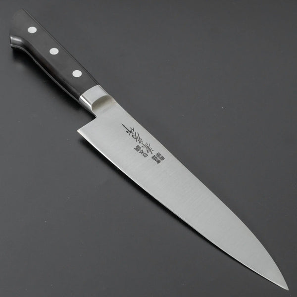 Fujiwara Kanefusa SK High Carbon Gyuto 180mm Pakka Handle - Tetogi