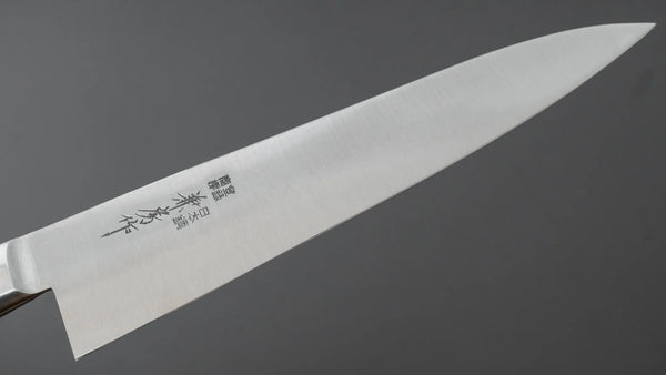 Fujiwara Kanefusa SK High Carbon Gyuto 210mm Pakka Handle - Tetogi