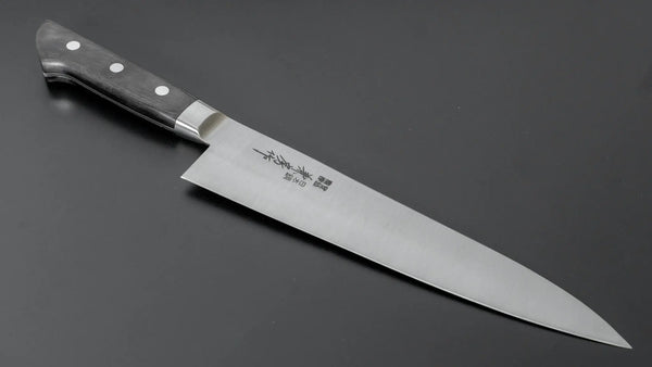 Fujiwara Kanefusa SK High Carbon Gyuto 210mm Pakka Handle - Tetogi