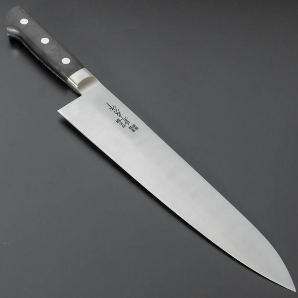 Fujiwara Kanefusa SK High Carbon Gyuto 270mm Pakka Handle - Tetogi