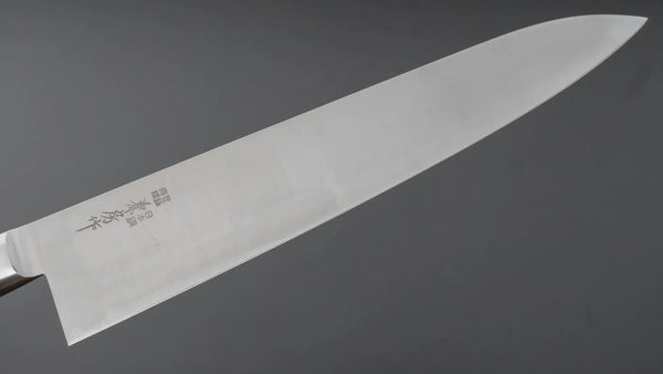 Fujiwara Kanefusa SK High Carbon Gyuto 300mm Pakka Handle - Tetogi