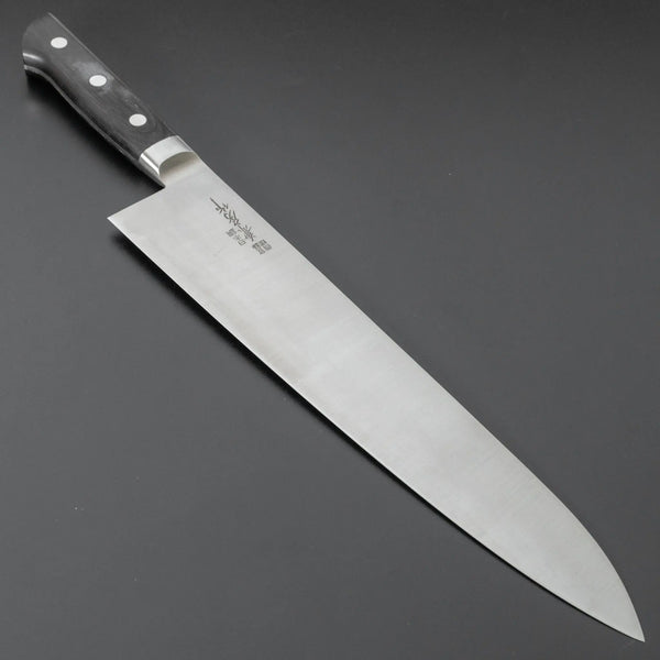 Fujiwara Kanefusa SK High Carbon Gyuto 300mm Pakka Handle - Tetogi