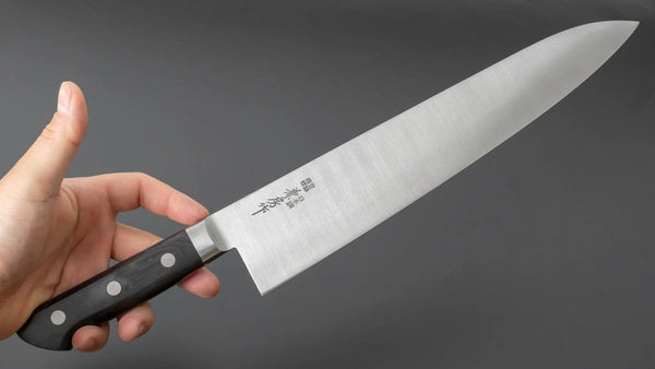 Fujiwara Kanefusa SK High Carbon Gyuto 300mm Pakka Handle - Tetogi