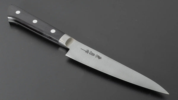 Fujiwara Kanefusa SK High Carbon Petty 120mm Pakka Handle - Tetogi