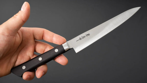Fujiwara Kanefusa SK High Carbon Petty 150mm Pakka Handle - Tetogi