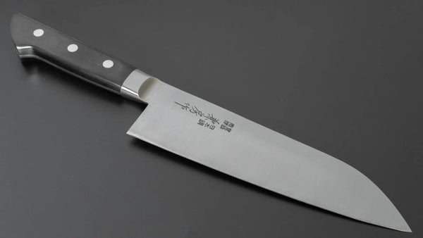 Fujiwara Kanefusa SK High Carbon Santoku Pakka Handle - Tetogi