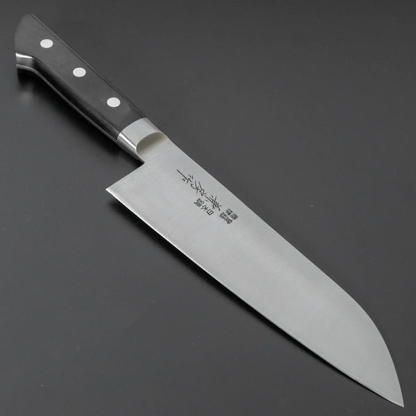 Fujiwara Kanefusa SK High Carbon Santoku Pakka Handle - Tetogi