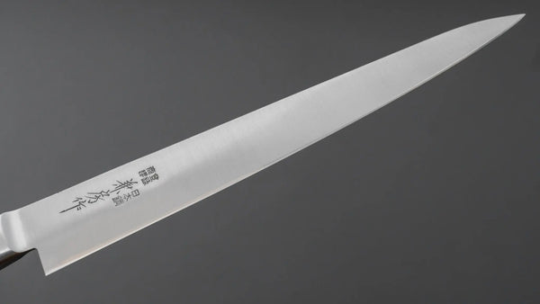 Fujiwara Kanefusa SK High Carbon Sujihiki 240mm Pakka Handle - Tetogi