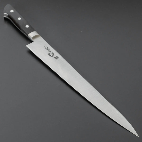 Fujiwara Kanefusa SK High Carbon Sujihiki 270mm Pakka Handle - Tetogi