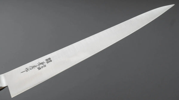 Fujiwara Kanefusa SK High Carbon Sujihiki 270mm Pakka Handle - Tetogi