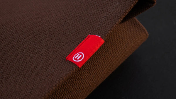 HI-CONDITION Hanpu Canvas 6 Pockets Knife Roll Brown - Tetogi