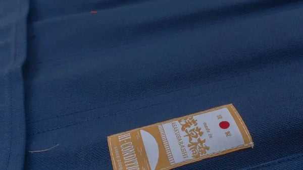 HI-CONDITION Hanpu Canvas 6 Pockets Knife Roll Navy - Tetogi
