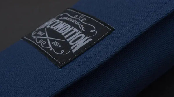 HI-CONDITION Hanpu Canvas 6 Pockets Knife Roll Navy - Tetogi