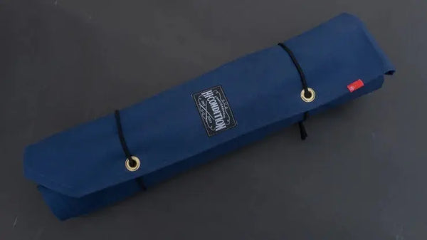 HI-CONDITION Hanpu Canvas 6 Pockets Knife Roll Navy - Tetogi