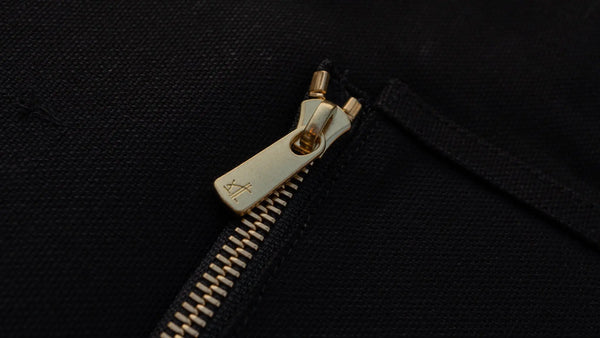 HI-CONDITION Hanpu Canvas 9 Pockets Knife Roll Black - Tetogi
