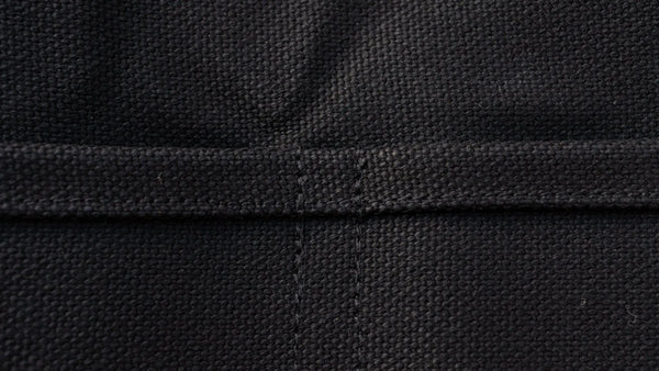 HI-CONDITION Hanpu Canvas 9 Pockets Knife Roll Black - Tetogi