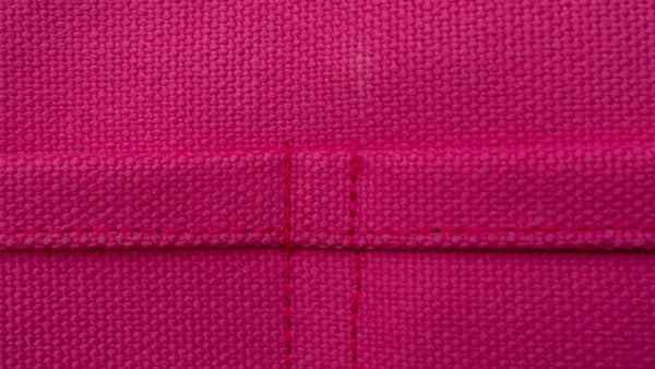 HI-CONDITION Hanpu Canvas 9 Pockets Knife Roll Deep Candy Pink - Tetogi