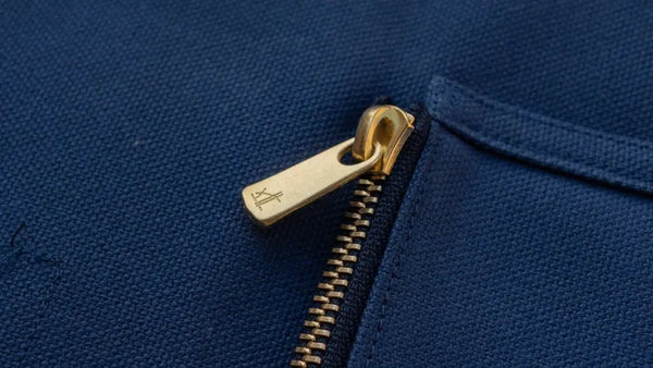HI-CONDITION Hanpu Canvas 9 Pockets Knife Roll Navy - Tetogi