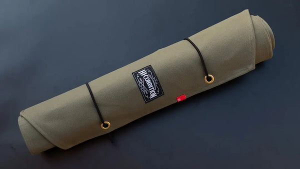 HI-CONDITION Hanpu Canvas 9 Pockets Knife Roll OD - Tetogi