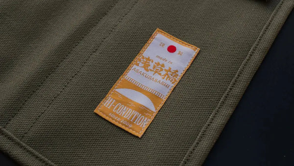 HI-CONDITION Hanpu Canvas 9 Pockets Knife Roll OD - Tetogi