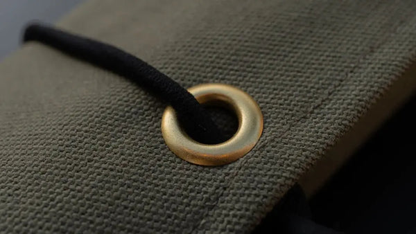 HI-CONDITION Hanpu Canvas 9 Pockets Knife Roll OD - Tetogi