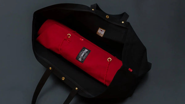 HI-CONDITION Hanpu Canvas Bag for Knife Roll Black - Tetogi