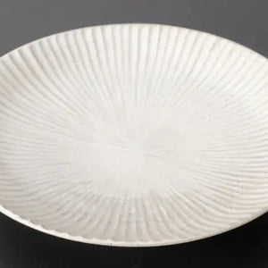 HI-CONDITION Lifestyle #002 Shinogi Saucer (To white) - Tetogi