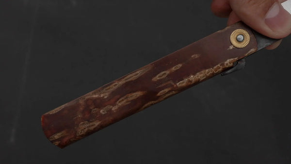 Higonokami Custom Folding Knife X Large Sakura Skin Handle (#12) - Tetogi