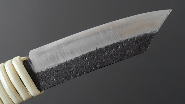 Higonokami Kiridashi Fixed Blade Rattan Handle (Kaku) - Tetogi