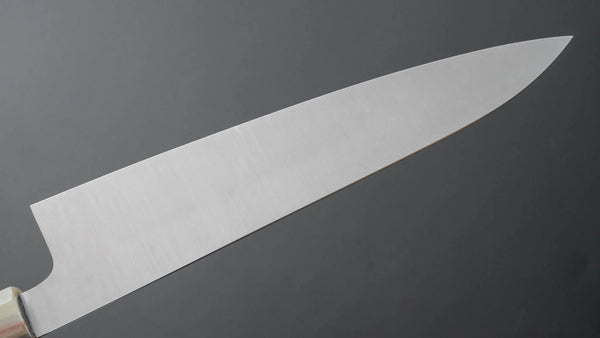 Hitohira Ashi Swedish Stainless Gyuto 210mm Ebony Handle - Tetogi