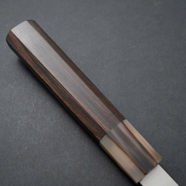 Hitohira Ashi Swedish Stainless Santoku 165mm Ebony Handle - Tetogi