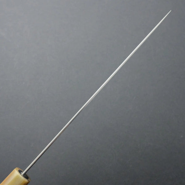 Hitohira Ashi White #2 Gyuto 210mm Ebony Handle - Tetogi
