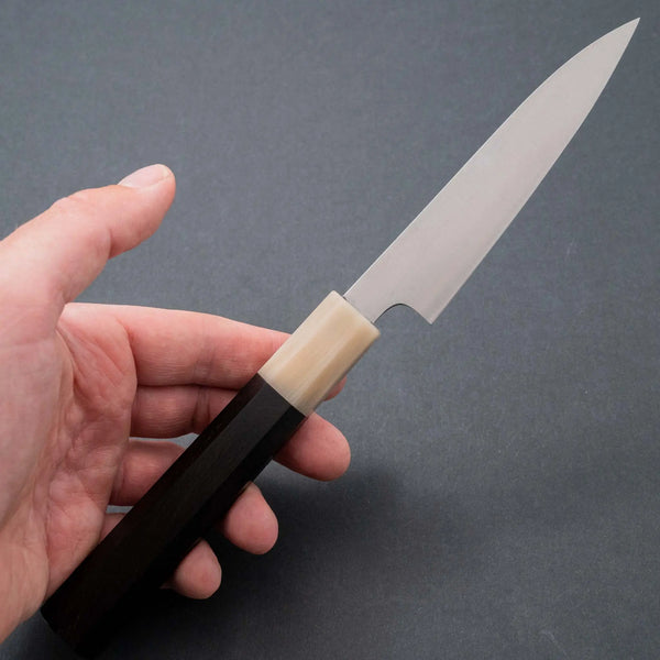 Hitohira Ashi White #2 Petty 120mm Ebony Handle - Tetogi