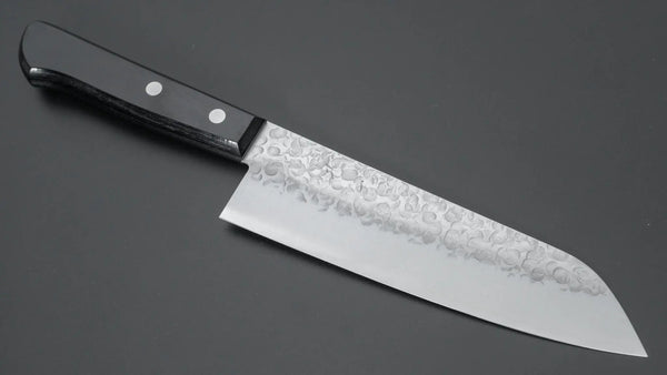 Hitohira Chromax Santoku 170mm Pakka Handle - Tetogi