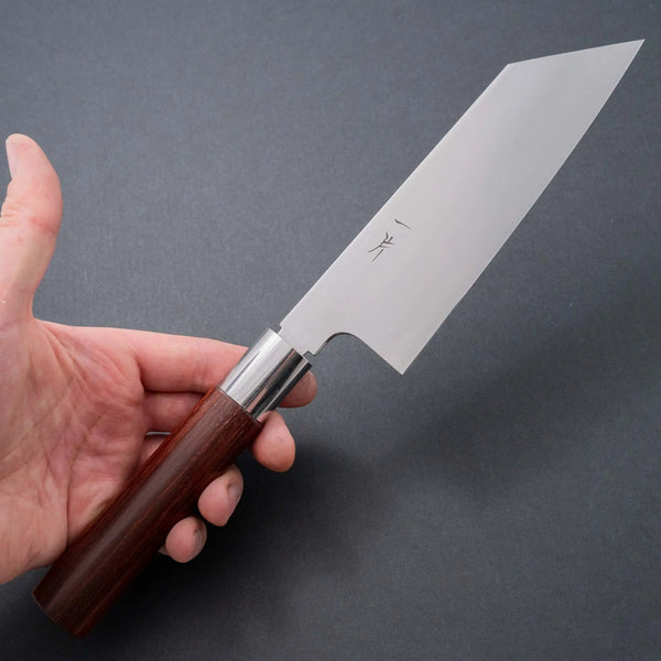 Hitohira FJ VG-10 Bunka 170mm Taihei Custom Shitan Rosewood Kanaguchi Oval Handle - Tetogi