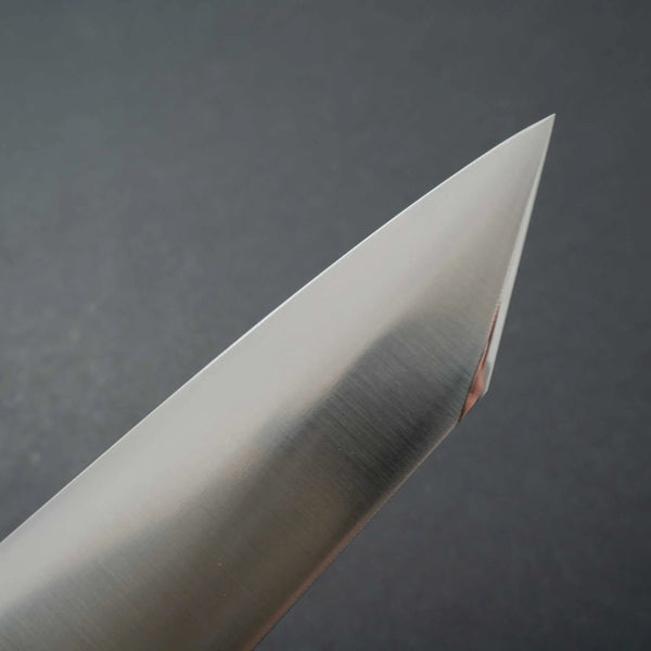 Hitohira FJ VG-10 Bunka 180mm Oak Mono Handle - Tetogi