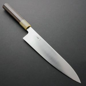 Hitohira FJ VG-10 Gyuto 240mm Taihei Makassar Ebony Octagonal Handle - Tetogi