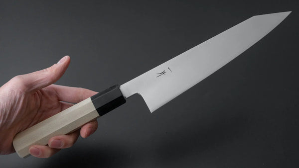 Hitohira FJ VG-10 Kiritsuke Gyuto 210mm Ho Wood Handle (Wa) - Tetogi