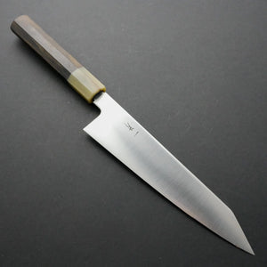 Hitohira FJ VG-10 Kiritsuke Gyuto 210mm Taihei Makassar Ebony Octagonal Handle - Tetogi