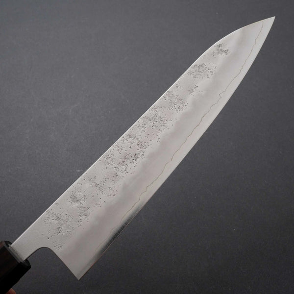 Hitohira Futana S3 Nashiji Gyuto 210mm Jindai Elm Handle - Tetogi