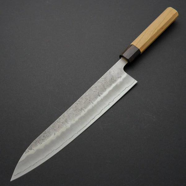 Hitohira Futana S3 Nashiji Gyuto 240mm Cherry Wood Handle - Tetogi