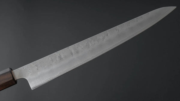 Hitohira Futana S3 Nashiji Sujihiki 240mm Cherry Wood Handle - Tetogi