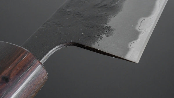 Hitohira Futana SB Kuro Nashiji Gyuto 210mm Cherry Wood Handle - Tetogi