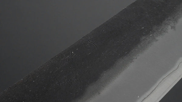 Hitohira Futana SB Kuro Nashiji Gyuto 240mm Cherry Wood Handle - Tetogi