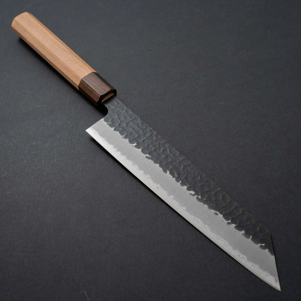 Hitohira Futana SB Kuro Tsuchime Kiritsuke Gyuto 210mm Cherry Wood Handle - Tetogi