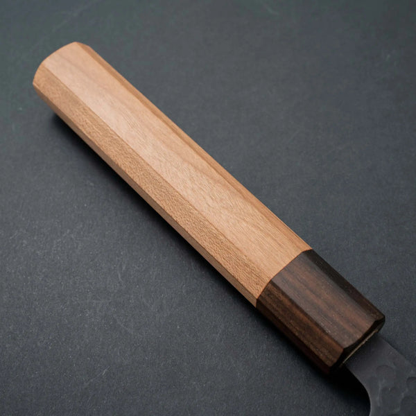 Hitohira Futana SB Kuro Tsuchime Kiritsuke Gyuto 210mm Cherry Wood Handle - Tetogi