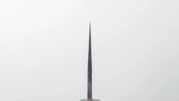 Hitohira Futana SB Kuro Tsuchime Kiritsuke Gyuto 240mm Cherry Wood Handle - Tetogi