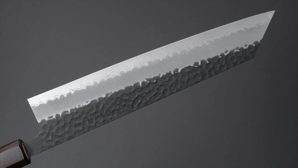Hitohira Futana SB Kuro Tsuchime Kiritsuke Gyuto 240mm Cherry Wood Handle - Tetogi