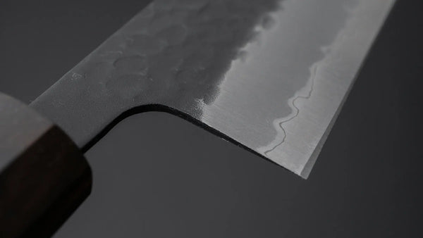 Hitohira Futana SB Kuro Tsuchime Kiritsuke Gyuto 240mm Cherry Wood Handle - Tetogi