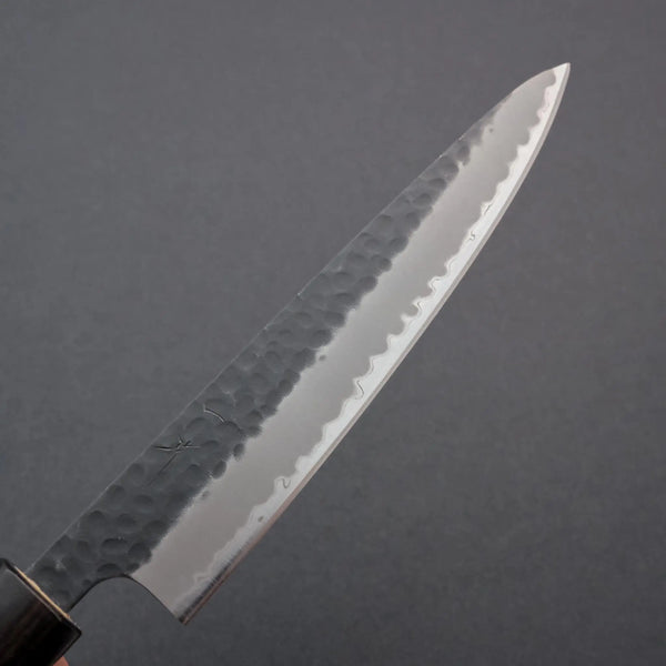 Hitohira Futana SB Kuro Tsuchime Petty 150mm Cherry Wood Handle - Tetogi